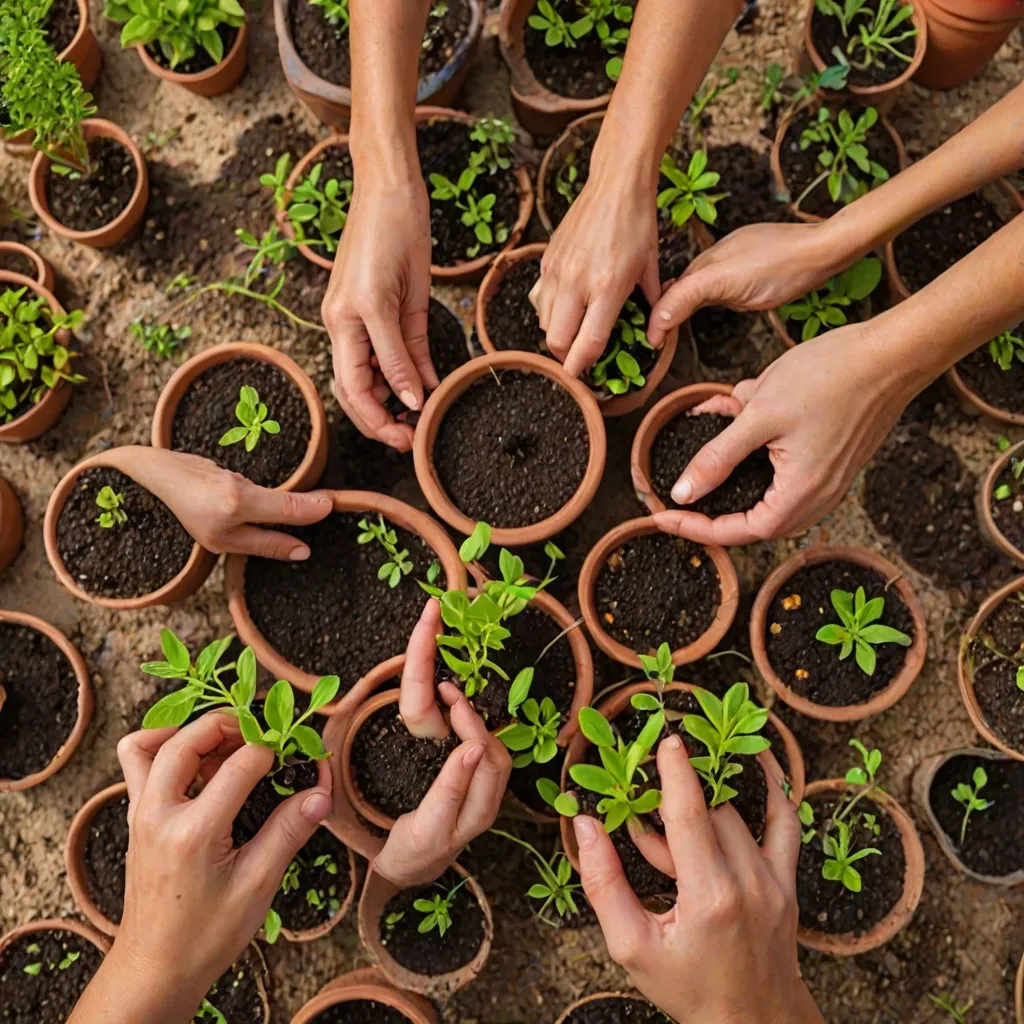 Sztuka rozmnażania roślin: od sadzonek do dorosłych okazów