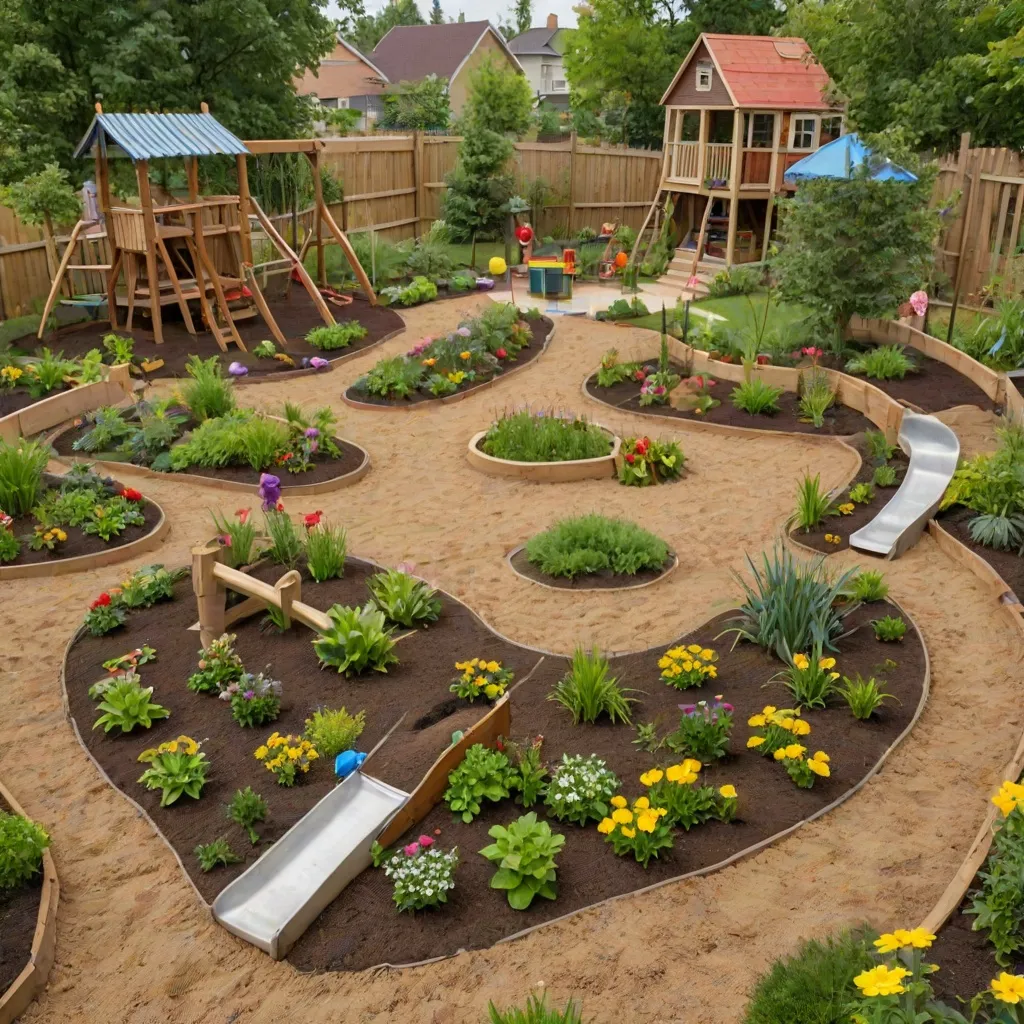 Jak założyć ogród dla dzieci: bezpieczna i edukacyjna przestrzeń